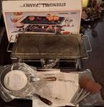 Retro vintage steengril gourmet, Ophalen of Verzenden, Gebruikt, Minder dan 4 personen