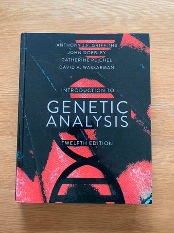 Introduction to Genetic Analysis 12th edition (hard cover) beschikbaar voor biedingen