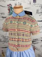 Ralph Lauren fair isle vest trui meisje maat 8-10 NIEUW, Trui of Vest, Nieuw, Ralph Lauren, Ralph Lauren
