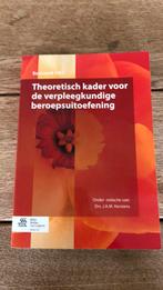 Theoretisch kader voor de verpleegkundige beroepsuitoefening, Boeken, Studieboeken en Cursussen, Ophalen of Verzenden, Zo goed als nieuw