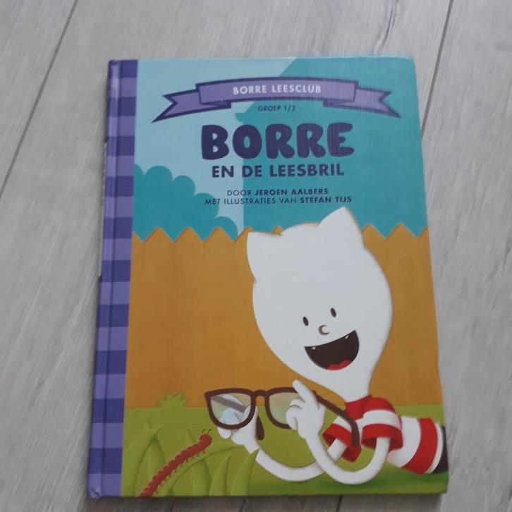 Borre en de Leesbril - Groep 1/2, Boeken, Kinderboeken | Baby's en Peuters, Zo goed als nieuw, 3 tot 4 jaar, Uitklap-, Voel- of Ontdekboek
