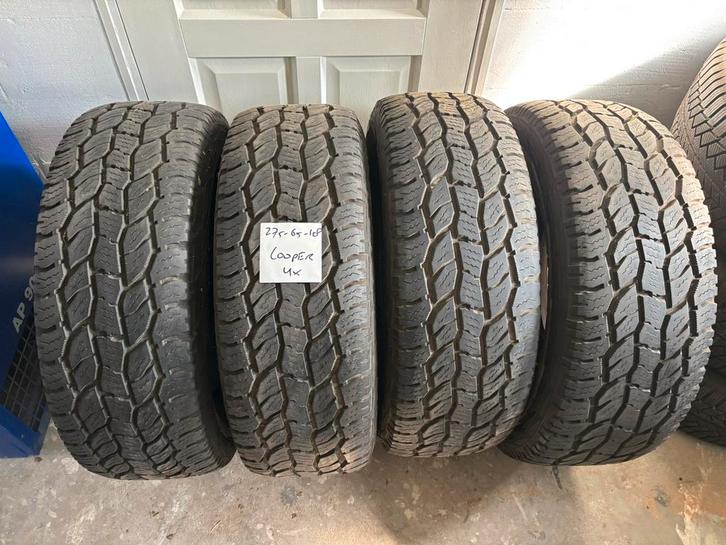 4x 275-65-18 - Cooper Discoverer A/T 3 Sport  - Zomerbanden, Auto-onderdelen, Banden en Velgen, Band(en), Zomerbanden, 18 inch