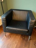 Montis Kubik fauteuil, Huis en Inrichting, Fauteuils, Ophalen, Gebruikt, 50 tot 75 cm, Leer