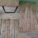 Robuuste eettafel, Ophalen, Rechthoekig, 150 tot 200 cm, 50 tot 100 cm