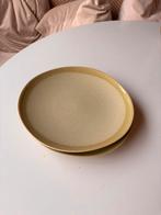 Set borden groen Hk living, Huis en Inrichting, Keuken | Servies, Keramiek, Ophalen of Verzenden, Zo goed als nieuw, Bord(en)