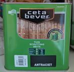 CetaBever 2.5 L, Tuin Schutting Beits - Antraciet (NIEUW), Doe-het-zelf en Verbouw, Verf, Beits en Lak, Nieuw, Beits, Ophalen of Verzenden