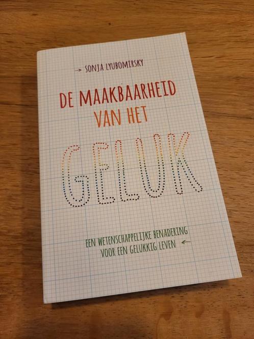 Sonja Lyubomirsky - De maakbaarheid van het geluk, Boeken, Psychologie, Zo goed als nieuw, Ophalen of Verzenden