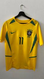 Retro brazilië voetbalshirt 2002 Ronaldinho, Ophalen of Verzenden, Zo goed als nieuw, Shirt