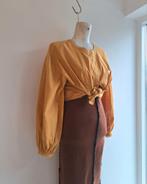vintage romeo GIGLI wollen rok upcycled katoenen blouse 1990, Ophalen of Verzenden, Gedragen