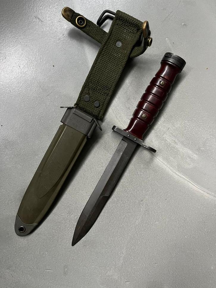 Bajonet M4 Hörster, 1e model, Verzamelen, Militaria | Algemeen, Landmacht, Mes of Dolk, Amerika, Verzenden