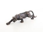 Stoere gietijzeren panter – decoratief beeld in sluiphouding, Verzamelen, Beelden en Beeldjes, Ophalen of Verzenden, Nieuw, Dier