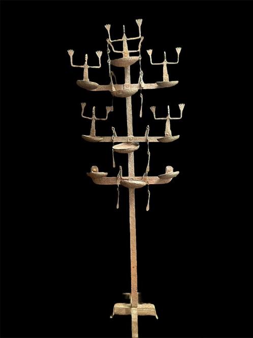 Dogon lamp oud en gebruikt, Antiek en Kunst, Kunst | Niet-Westerse kunst, Ophalen