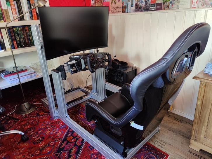 Sim rig - Fanatec DD1 - Heusinkveld Sprint - QSP stoel, Computers en Software, Joysticks, Zo goed als nieuw, Ophalen
