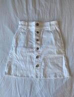 White high rise button front jean skirt Size: XXS, Kleding | Dames, Nieuw, Maat 34 (XS) of kleiner, American Eagle, Ophalen of Verzenden