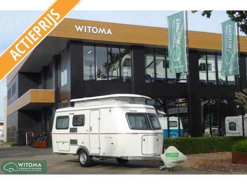 Eriba Touring 530 Drie pits kooktoestel, Caravans en Kamperen, Caravans, tot en met 4, 750 - 1000 kg, Standaardzit, Eriba, Dwarsbed