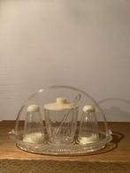 Vintage peper, zout, mosterd stel, Antiek en Kunst, Curiosa en Brocante, Ophalen of Verzenden