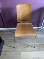 Eetkamerstoelen 6 stuks, Huis en Inrichting, Stoelen, Ophalen, Bruin, Zo goed als nieuw, Modern