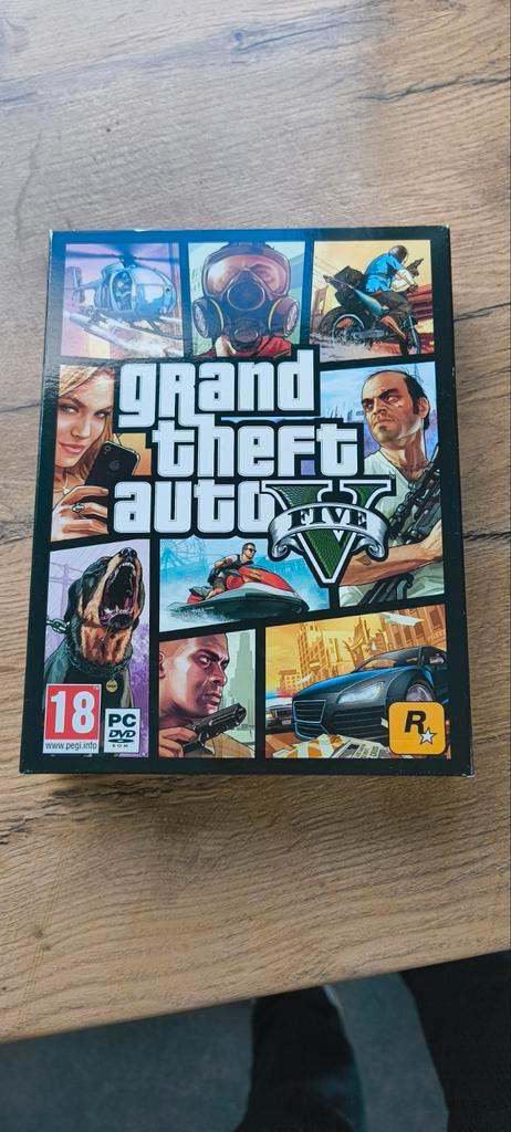 Grand Theft Auto V - PC, Spelcomputers en Games, Games | Pc, Gebruikt, Avontuur en Actie, 1 speler, Vanaf 18 jaar, Online, Ophalen of Verzenden