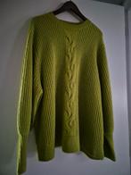Limegroene kabeltrui FSTVL (MS Mode) XXL, Kleding | Dames, Maat 46/48 (XL) of groter, Ophalen of Verzenden, Groen, FSTVL