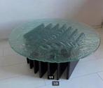 Heinz Lilienthal salontafel Iceglass Space Age Mid Century, Ophalen, 50 tot 100 cm, Art Brut Brutalisme Seventies Fifties Mancave