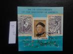 tanzania - blok columbus 1992 (b1-28), Postzegels en Munten, Ophalen of Verzenden, Tanzania, Gestempeld