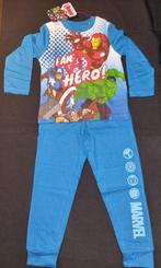 Avengers pyjama I am a hero katoen blauw maat 122, Kinderen en Baby's, Kinderkleding | Maat 122, Nieuw, Marvel, Jongen of Meisje