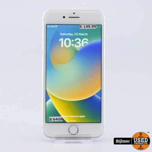 iPhone 8 64GB Silver | Nette staat, Telecommunicatie, Mobiele telefoons | Apple iPhone, Zo goed als nieuw