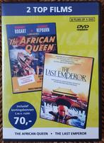 DVD The African queen + The Last Emperor - in 1 box - IZGST, 1940 tot 1960, Overige genres, Ophalen of Verzenden, Vanaf 12 jaar
