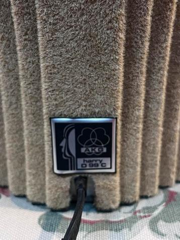 AKG “Harry” D99C - Zeldzame Vintage Hoofdmicrofoon - Werkend beschikbaar voor biedingen