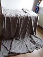 KOOPJE  Dekbedovertrek teddy grijs, Dekbedovertrek, Tweepersoons, Ophalen of Verzenden, Zo goed als nieuw