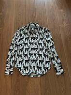 Maicazz travelstof blouse, maat S, in nieuwstaat., Kleding | Dames, Ophalen of Verzenden, Zo goed als nieuw, Maat 36 (S), Zwart