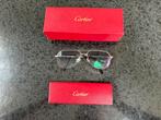 Cartier Santos Dumont bril ORGINEEL MET DOOS EN BOEKJES, Ophalen of Verzenden, Zo goed als nieuw, Bril, Overige merken