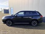 Mitsubishi Outlander 2.0 PHEV Executive Edition|leer|Navi|al, Auto's, 4 cilinders, 1820 kg, Zwart, Bedrijf
