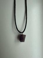 Amethist hanger, Ophalen of Verzenden, Zo goed als nieuw, Paars, Steen of Mineraal