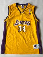 Gold LA Lakers vintage Champion NBA jersey. Shaquille O’Neal, Gebruikt, Ophalen of Verzenden, Kleding