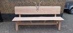 Douglas tuinbank met hertenkop en gewei, Ophalen, Nieuw, Hout
