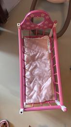 Poppen bedje wieg schommel bed, Ophalen, Zo goed als nieuw, Babypop
