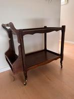 Antieke vintage verrijdbare bartafel, Ophalen, Gebruikt
