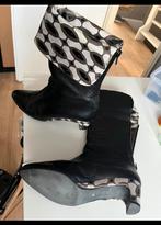 Jan jansen laarzen 41, Ophalen of Verzenden, Zo goed als nieuw, Zwart, Hoge laarzen