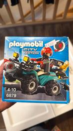 Playmobil 6879 City Action Quad, Ophalen of Verzenden, Gebruikt, Complete set