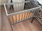 Grijze “Holland” Wieg, Ophalen, Zo goed als nieuw, Wieg
