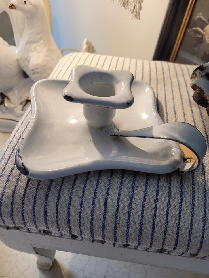 antieke emaille Franse blaker, Antiek en Kunst, Antiek | Emaille, Ophalen of Verzenden