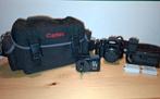Canon 550D + 50mm f/1.8 II + grip + accu's + tas, Ophalen, Gebruikt, Canon, 20x of meer