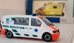 Ambulance-MMT-piketauto 1:87, Hobby en Vrije tijd, Modelauto's | 1:87, Ophalen of Verzenden, Zo goed als nieuw, Bus of Vrachtwagen