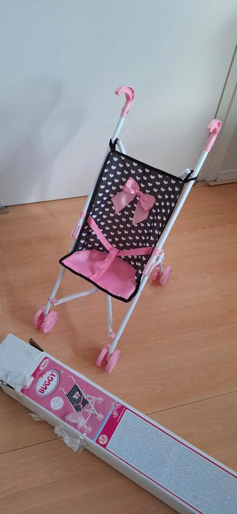 Poppen buggy, Kinderen en Baby's, Speelgoed | Poppen, Zo goed als nieuw, Babypop, Ophalen of Verzenden