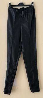 imitatie leren broek maat M, Maat 38/40 (M), Verzenden, Zwart, Zo goed als nieuw