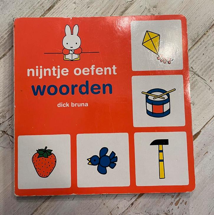Dick Bruna - Nijntje oefent woorden, Boeken, Kinderboeken | Jeugd | onder 10 jaar, Fictie algemeen, Ophalen of Verzenden