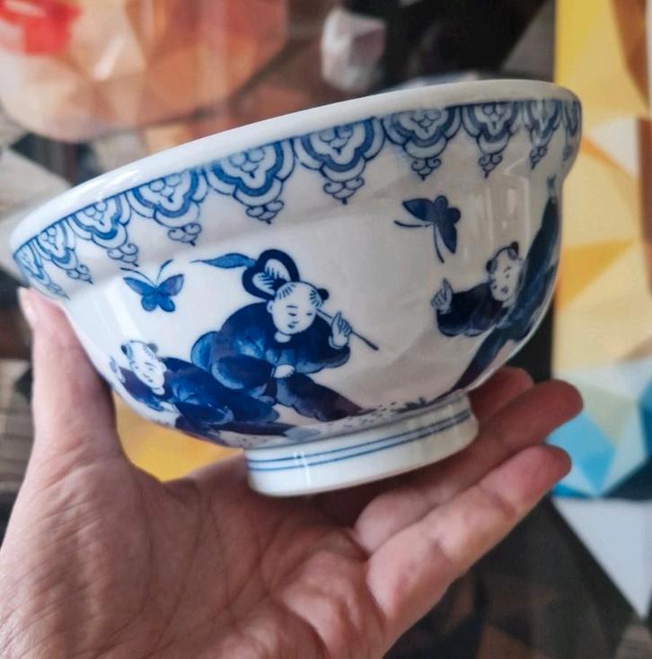 Oude Karako rijstkom, Antiek en Kunst, Antiek | Keramiek en Aardewerk, Ophalen of Verzenden