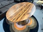 Nieuw Ovaal Eetkamertafel Noten hout Design Tafel