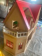 Duurzaam houten poppenhuis interieur is los / verplaatsbaar, Ophalen, Zo goed als nieuw, Poppenhuis